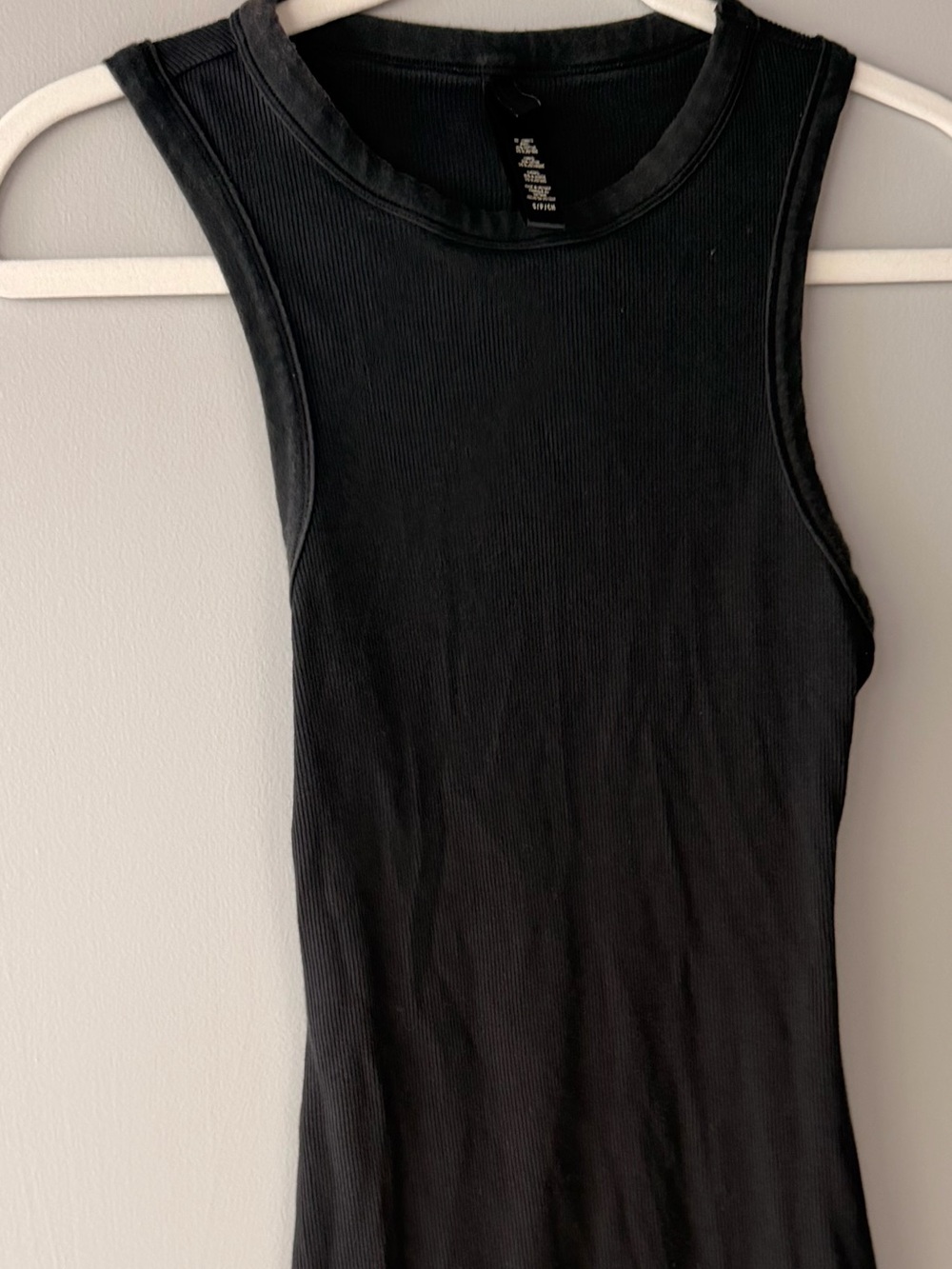 Skims Cotton Black Dress - Picture 2 of 4